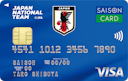 「SAMURAI BLUE カード セゾン（旧JAPANカードセゾン）」の券面画像